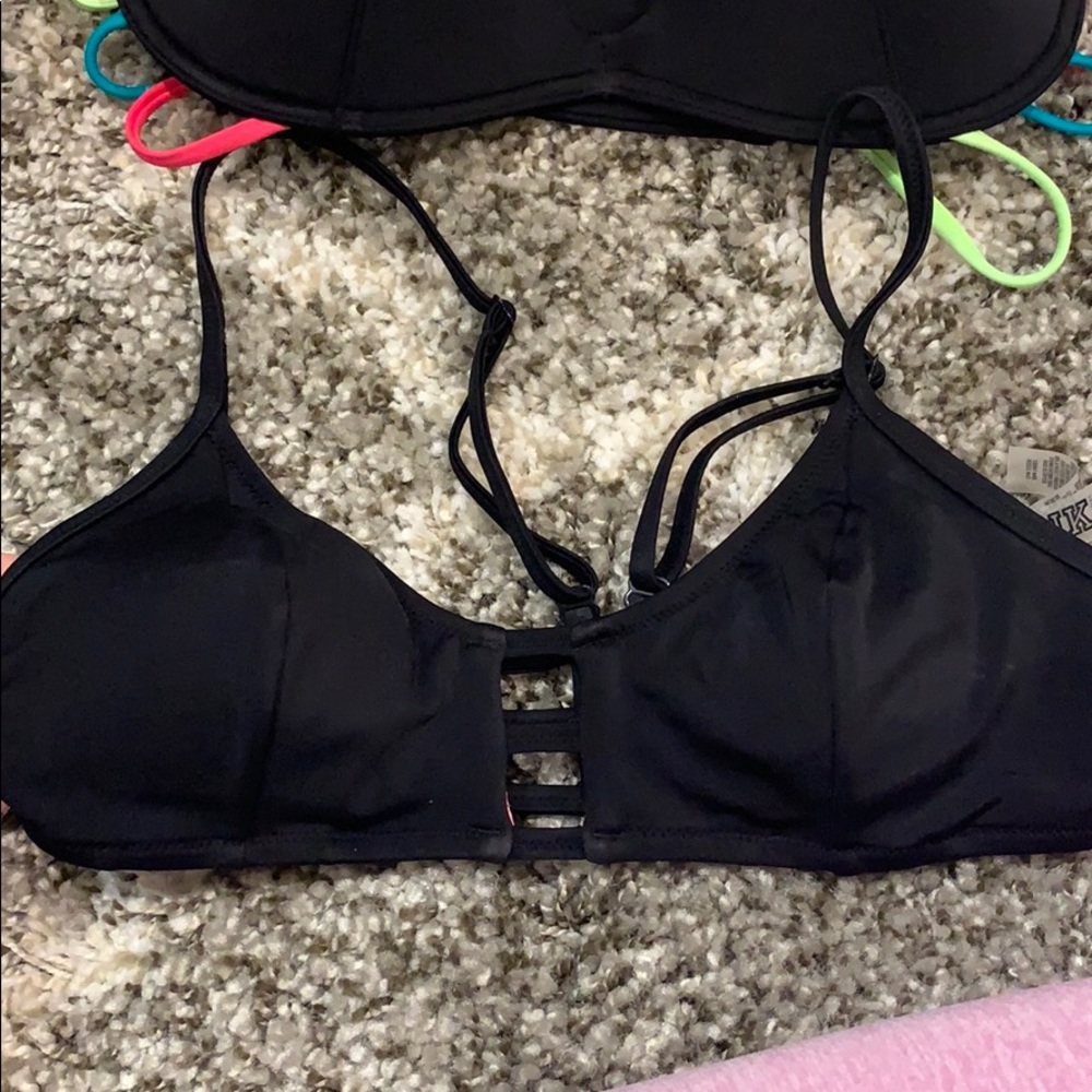 PINK bathing suit tops